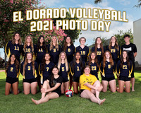 2021 El Dorado Volleyball Photo Day (W)