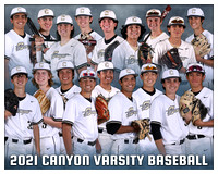 2021 Canyon Baseball Photo Day